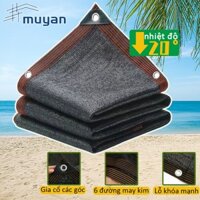Muyan Lưới che nắng Ngoài Trời Kích thước lớn 4Mx6M Chống 90% tia cực tím