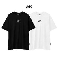 MVR ÁO THUN TYPO - LỤM - ĐEN/ TRẮNG