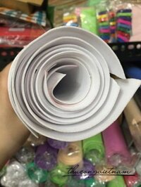 MX1-02 Mút xốp 1 ly 50x75 trắng