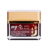 [My Gold] Kem Dưỡng Da My Gold Korea Red Ginseng Aqua Wrinkle & Whitening Cream 50ml
