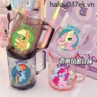 My Little Pony Beech Bàn chải đánh răng trẻ em Cốc rửa chén Bàn chải đánh răng Yunbao dễ thương Cốc nước súc miệng mềm có giá trị cao