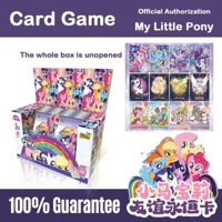 My Little Pony KAYOU Thẻ My Little Pony Chính Hãng Kỷ Niệm 40 Năm Tình Bạn Giới Hạn Thẻ Vĩnh Cửu Hiếm Thẻ SC SGR Đồ Chơi Quà Tặng Thẻ Công Chúa