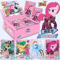 My Little Pony KAYOU Thẻ My Little Pony Chính Hãng Kỷ Niệm 40 Năm Tình Bạn Giới Hạn Thẻ Vĩnh Cửu Hiếm Thẻ SC SGR Đồ Chơi Quà Tặng Thẻ Công Chúa Toàn Bộ Hộp Cầu Vồng
