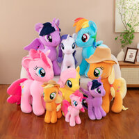 My Little Pony Sang Trọng Đồ Chơi Anime Twilight Sparkle Fluttershy Pinkie Pie My Little Pony Nhồi Bông Trang Trí Búp Bê Cô Gái Quà Tặng