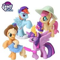 My Little Pony Toy Mini Story Trọn bộ 4 món quà tặng ngựa con nhân vật chính cho bé gái11