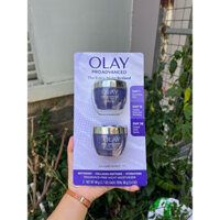 [Mỹ mới ra 2025] Set 2 Kem dưỡng trắng sáng cấp ẩm Olay Pro Moisturizer 48g x 2 hủ Màu Tím