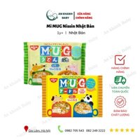 Mỳ Mug Nissin ăn liền cho bé (màu vàng) mẫu mới