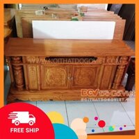 Mỹ Nghệ Bắc Ninh  Kệ Tivi Cổ Điển Gỗ Gõ Đỏ Đẹp Giá Rẻ 1m4