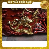 [Mỹ Nghệ Đồng Kỵ] Tranh quạt treo tường-tranh tứ linh- gỗ hương nam phi