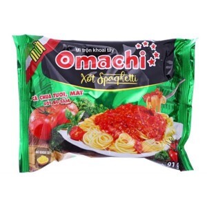 Mỳ Omachi sốt Spaghetti Bò 89g