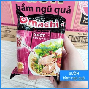 Mỳ Omachi sườn hầm ngũ quả 80g