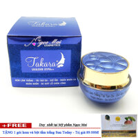 Mỹ Phẩm TAKARA - Kem làm trắng, Tái tạo da, Giữ ẩm, Ngừa nhăn da, Ngăn nhờn, Se khít lỗ chân lông 8 in 1 (15g) + Quà Tặng