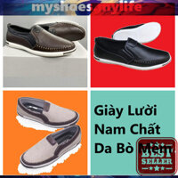 MY SHOES MY LIFE .   Giày Lười Nam - Giày Nam Vải Bố Cao Cấp - Phong Cách Cá Tính