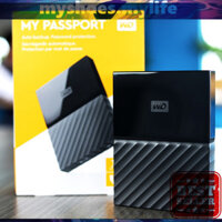 MY SHOES MY LIFE .   Ổ cứng di động HDD 2.5 inch WD My Passport 3TB USB 3.0 WDBYFT0030BBK New (Đen) Chính