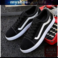 MY SHOES MY LIFE .   SALE - Giày Vải Thể Thao Nam ( G5 Đen Full ) Giày Nam mẫu mới size 39-44 cá tính năn