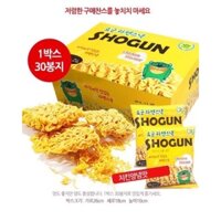 Mỳ Tôm Trẻ Em Ăn Liền SHOGUN Làm Từ Khoai Tây Mỳ tôm Shogun Hàn Quốc - Hộp 30 gói