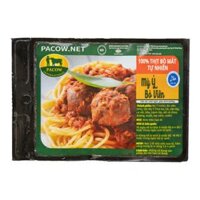Mỳ Ý Bò Viên, Spaghetti with Beef Balls (250g) - PACOW INTERNATIONAL