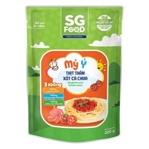 Mỳ Ý sốt bò bằm SG Food 250g