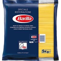 Mỳ Ý Spaghetti Barilla Sợi Tròn Vừa Size Lớn 5kg/ Barilla Pasta Spagheti No.5 – Nhập Khẩu Chính Hãng Ý