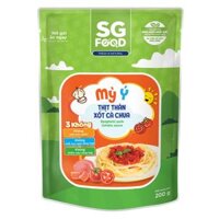 Mỳ Ý thịt thăn xốt cà chua SG Food 200g