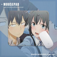 My Youth Eberouge Really Has a Problem Square Mouse Pad Small Size Lock Edge Thickened Computer Desk Pad gsux