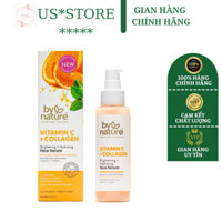 (Mỹ)By Nature Vitamin C + Collagen Serum - Phục hồi và với Vitamin C làm sáng da chất mỏng nhẹ dành cho cả da dầu 90ml