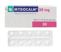 Mydocalm 50mg (Tolperison Hydrochloric) Hungary – Điều trị co cứng cơ sau đột quỵ (Hộp 3 vỉ x 10 viên)