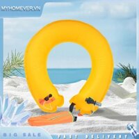 [Myhomever.vn] Áo phao bơm hơi phao tròn dành cho người lớn Vòng thắt lưng cứu hộ để bơi thuyền kayak