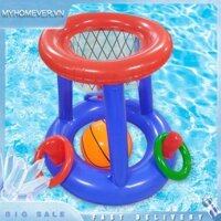 [Myhomever.vn] Bộ trò chơi ném vòng bơm hơi bể bơi Đồ chơi bể bơi nổi