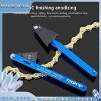 [Myhomever.vn] Đồng hồ đo dây xích xe đạp bằng nhôm MTB Road Bike Chain Wear Checker
