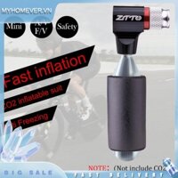 [myhomever.vn] Máy Bơm CO2 Xe Đạp Với Ống Tay Áo Cách Nhiệt No CO2