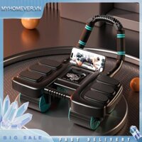 [Myhomever.vn] Máy tập tăng cường cơ bắp bánh xe con lăn Ab cho gia đình trong nhà