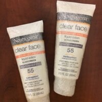 🌼[Mỹ]Kem chống nắng Neutrogena Clear Face SPF 55