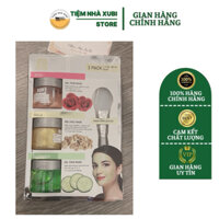(Mỹ)Mask Gel SPASCRIPTIONS Mặt nạ gel hoa hồng, vàng & dưa chuột 50ml có