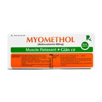 Myomethol Methocarbamol 500mg Thái Lan (H/100v)