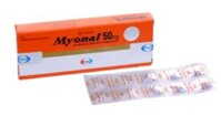 Myonal Eperison 50mg hộp 3 vỉ x 10 viên nén Eisai Nhật Bản