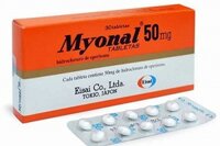 Myonal Eperison hydroclorid 50mg Nhật Bản (H/30v)