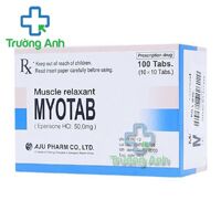 Myotab 50mg - Thuốc giúp phục hồi chức năng vận động hiệu quả