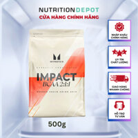Myprotein Impact BCAA 2:1:1 500g - Phục hồi phát triển cơ bắp tối ưu - Nutrition Depot Vietnam