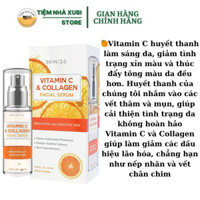 (Mỹ)Serum Vitamin C & Collagen Sáng Da Skin2.0 50ml