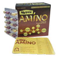 Myvita Amino hỗ trợ bổ sung vitamin, acid amin và kẽm cho cơ thể
