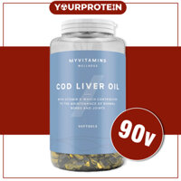 Myvitamins – Dầu gan cá tuyết COD Liver Oil ( Cung Cấp DHA , EPA , Vitamin A,D ) 90 Viên