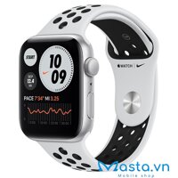 MYYH2 – Apple Watch SE 44mm GPS – Viền nhôm trắng, dây Nike Band (Trắng) (Mã ZP)