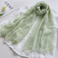 Mz Thương Hiệu Anh Với Len Thoáng Khí Dopamine Khăn Điều Hòa Nữ Phòng Bảo Vệ Cổ Khăn Choàng Ấm Tất Cả Trận Đấu Mỏng