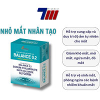 N-Biotech Dung dịch nhỏ mắt nhân tạo Balance 0.2 (15ml)