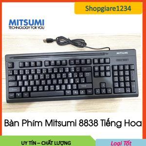 Bàn phím Mitsumi 8838 L1 - USB