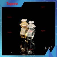 N1174 Nhẫn nữ hột cao đính đá CZ cao cấp sáng lấp lánh JOJO