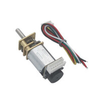 N20 Mini Metal DC 3/6/12V Bộ mã hóa 19-3000RPM Giảm tốc độ chậm Gear Motor