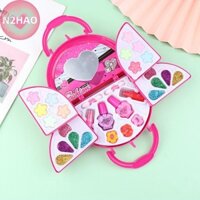 N2hao Bộ Trang Điểm Trẻ Em Bé Gái Công Chúa Mỹ Phẩm Bộ Đồ Chơi Cho Bé Gái Có Thể Giặt Không Độc Hại Kid Trang Điểm Đồ Chơi n