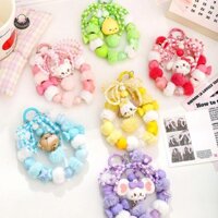 N2hao Ngẫu Nhiên Mikko Ấm Series Búp Bê Mù Hộp Móc Khóa Đính Hạt Móc Khóa Đồ Chơi Dây Xích Điện Thoại QZZ